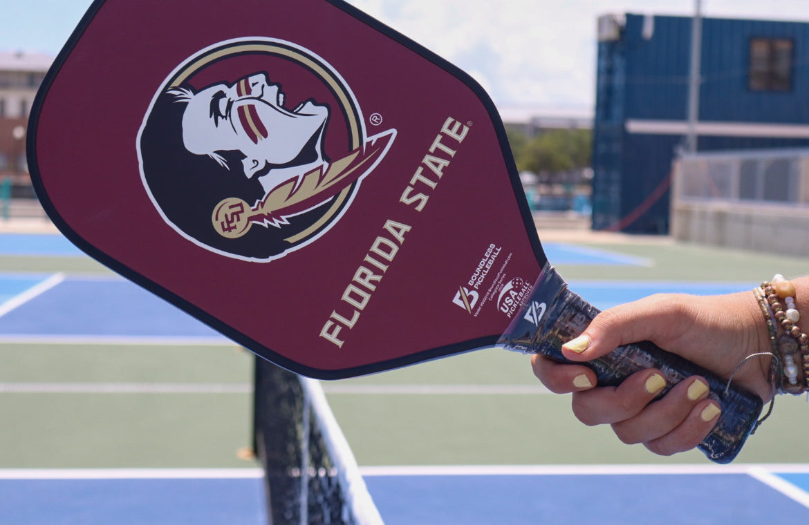 Boundless Florida State University 16mm Pickleball Paddle