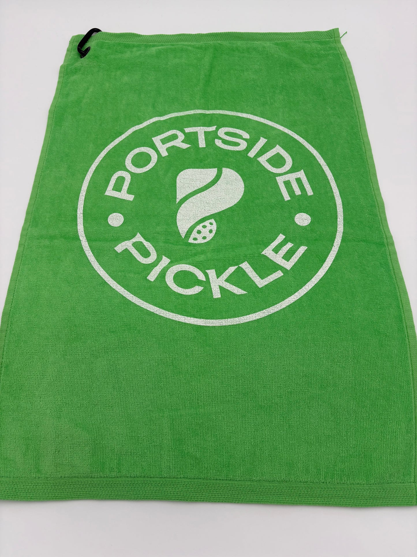 Portside Pickle Logo Hand Towel