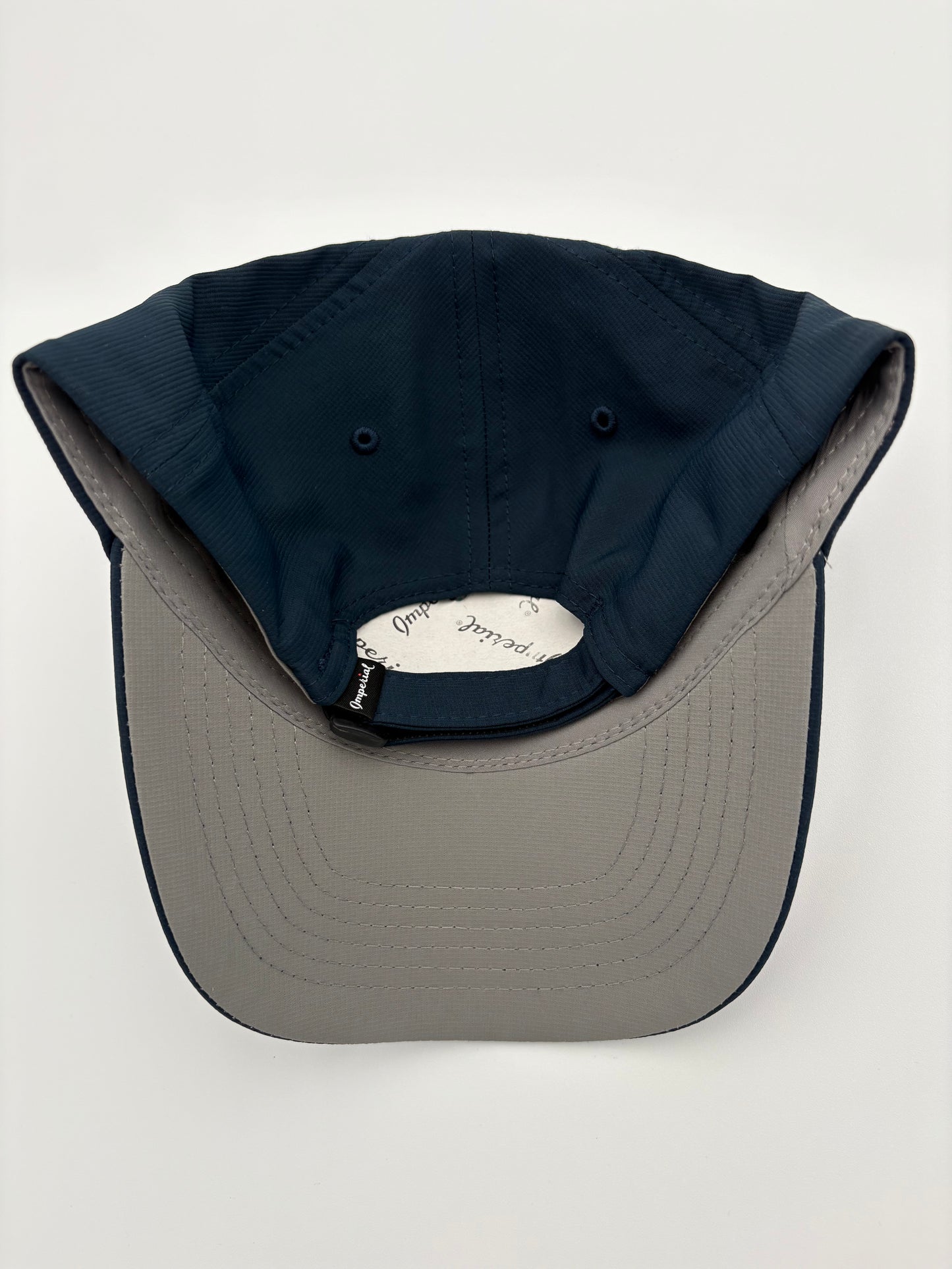 Portside Pickle Navy Imperial Hat with Embroidered Round Logo