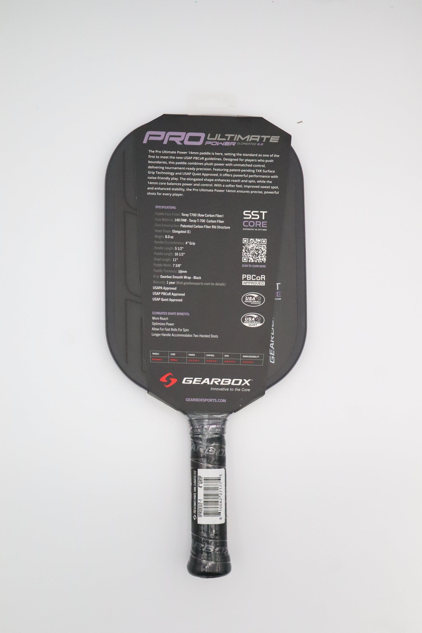 Gearbox Pro Ultimate Power Pickleball Paddle