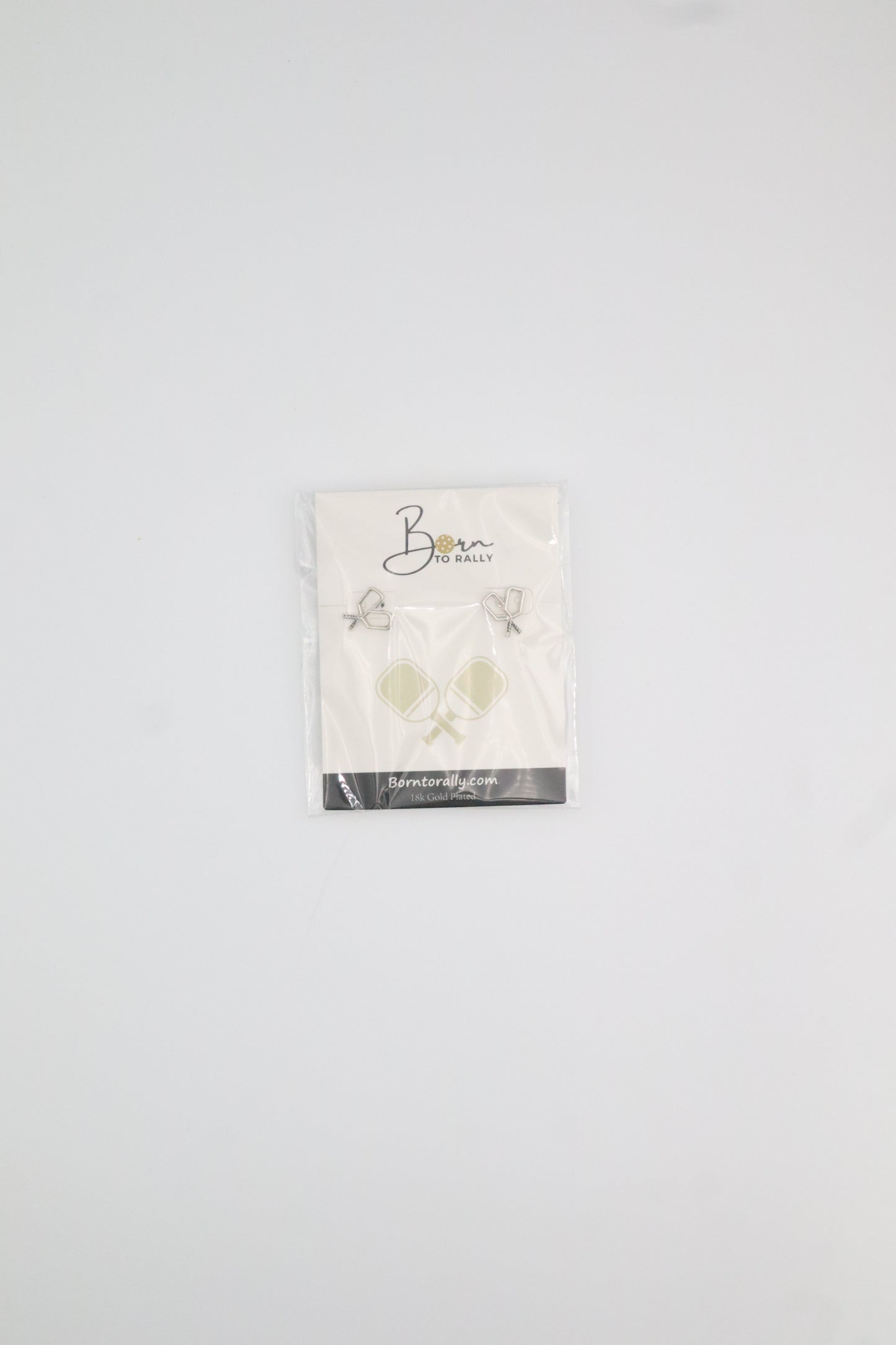 Born to Rally Mini Paddle Earrings