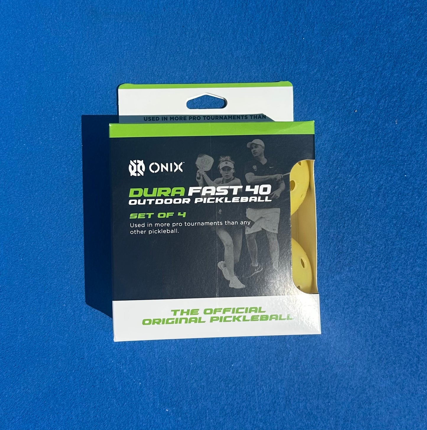 ONIX Dura fast 40 Outdoor Pickleball Balls set of 4