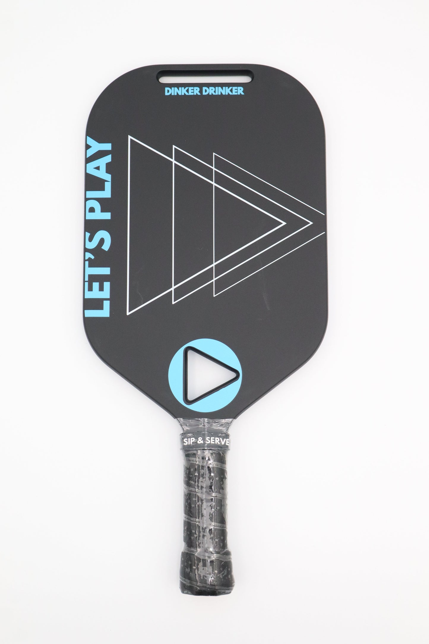 Dinker Drinker Lets Play Pickleball Paddle