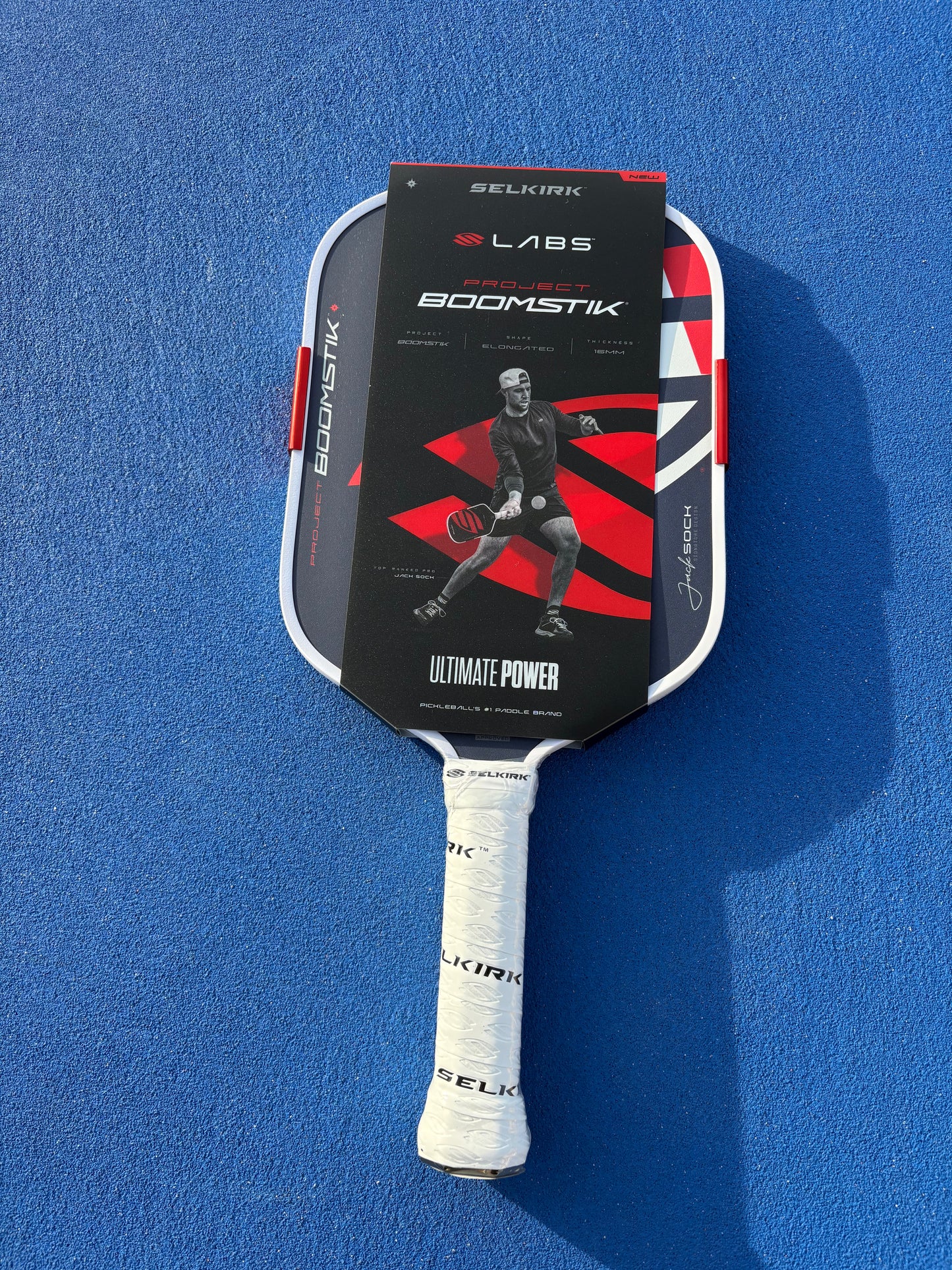 Selkirk Jack Sock Elongated Boomstik Paddle