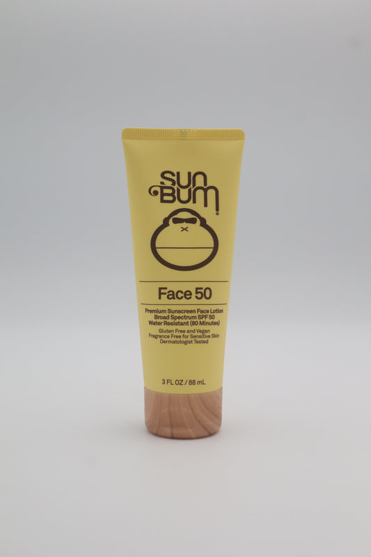 SunBum Original SPF 50 Sunscreen Face Lotion