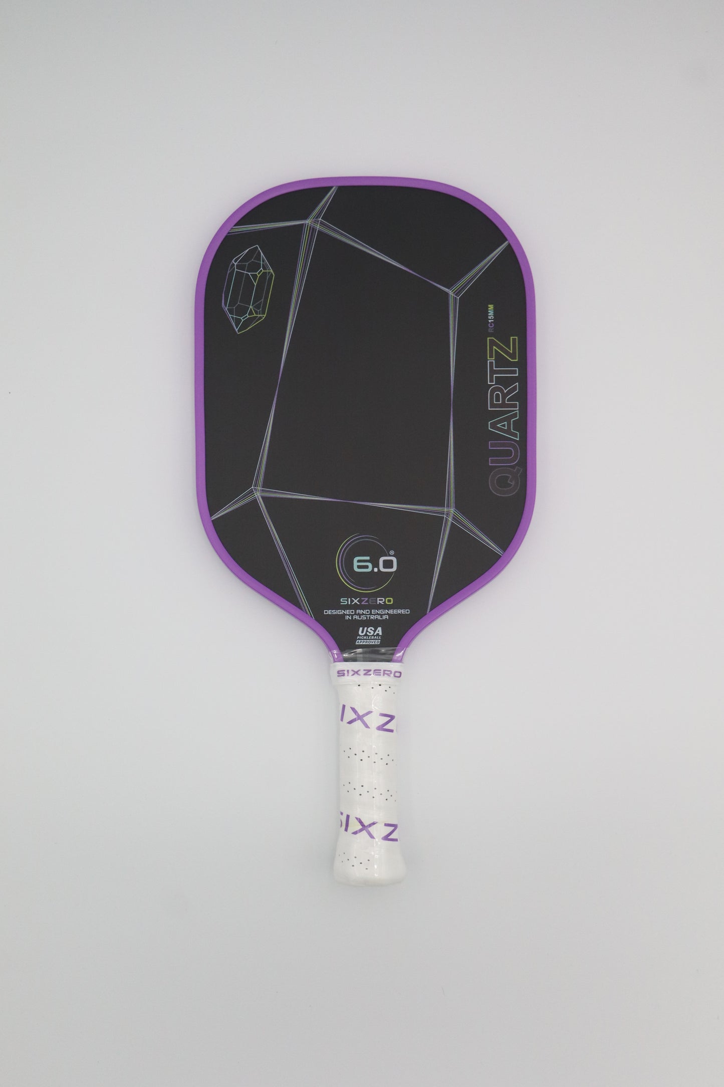 Six Zero 15mm Quartz Pickleball Paddle