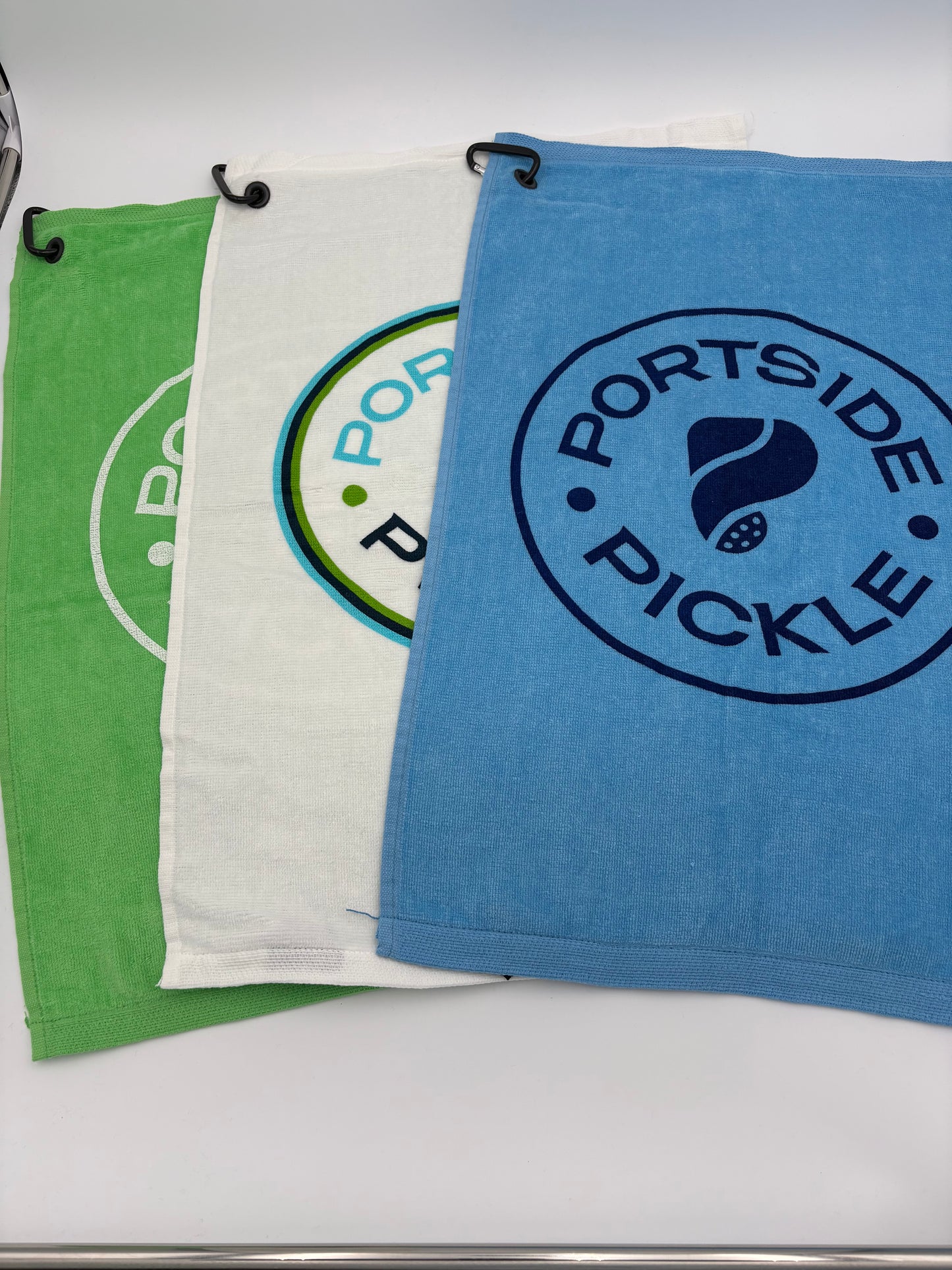 Portside Pickle Logo Hand Towel