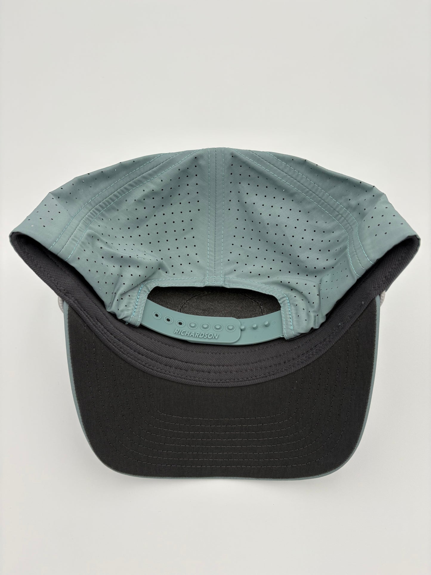 Portside Pickle Gray Patch Logo Richardson Hat