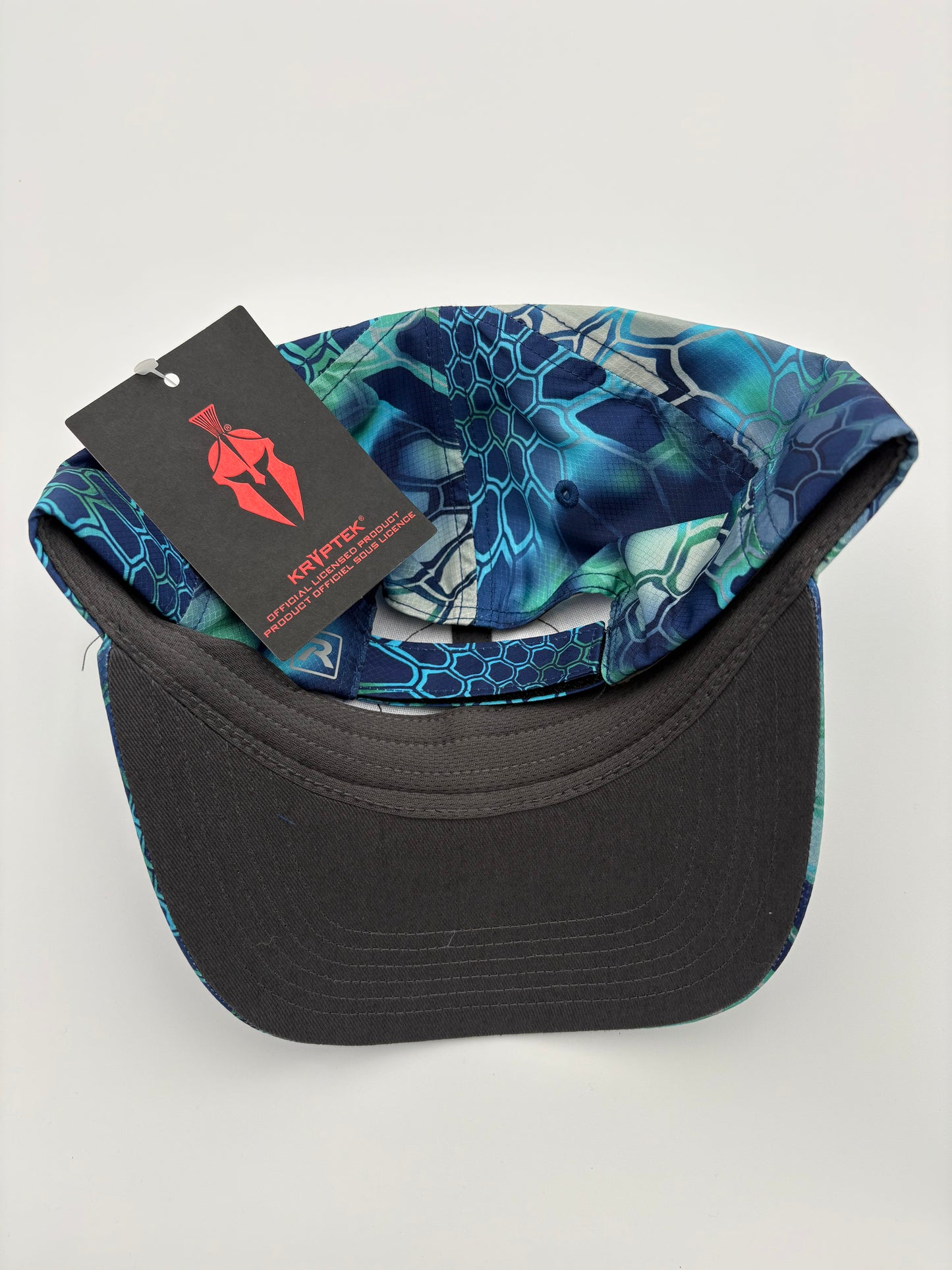 Portside Pickle Kryptec Pattern Blue Patch Logo Hat