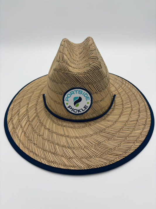 The SunRunner - Portside Pickle PanaStraw Patch Hat