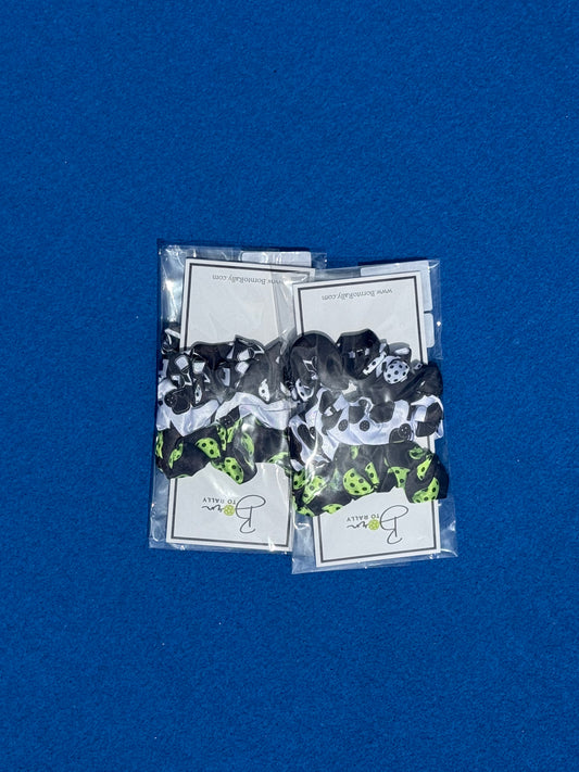 Born to Rally Pickleball Scrunchies