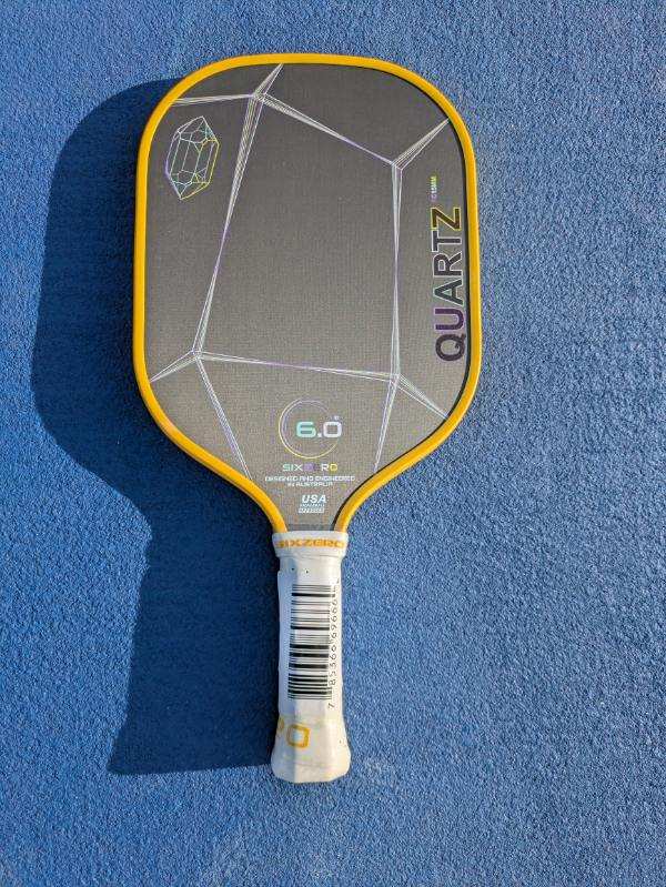 Six Zero 15mm Quartz Pickleball Paddle
